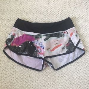 Lululemon Multicolored Speed Shorts